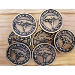 Custom die struck ball markers